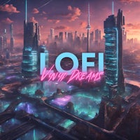 the cover of loefi's 'vinyl dreams'